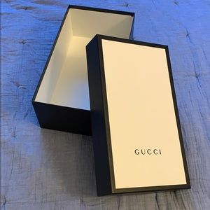 Gucci shoe box 14.5x8x5